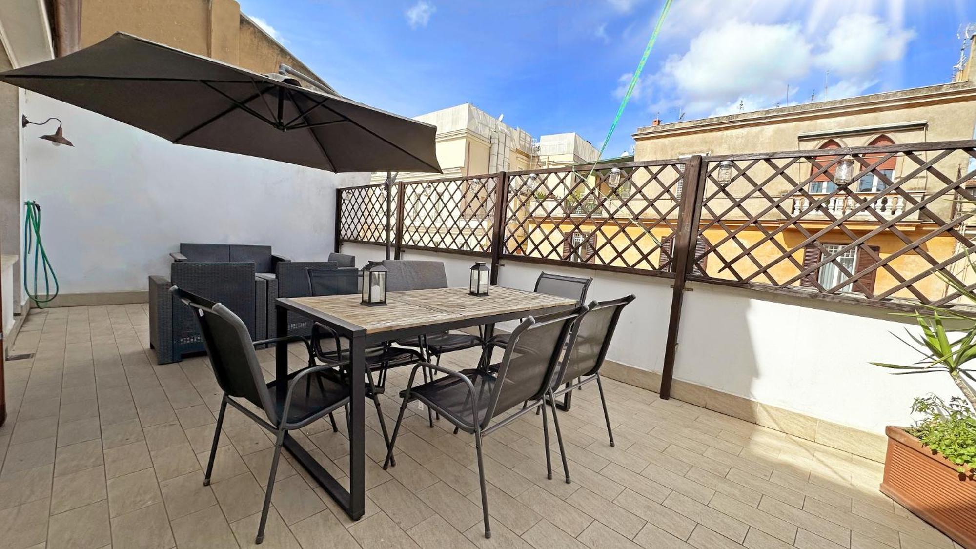 Rome Apartment With Terrace Autonomous 外观 照片